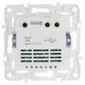 SKANDY Розетка с заземлением с защитными шторками 16А с USB C 18Вт SK-R17W арктический белый IEK