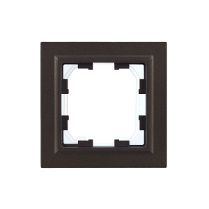 BRITE Рамка 1-местная IP44 РУ-1-БрТБ-44 темная бронза IEK