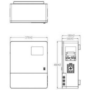 Аккумуляторные батареи MNB Battery LFPW-25.6-100 LCD Touch (25.6В, 100 Ач, LiFePO4)