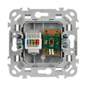 FLITE Розетка 2-местная RJ45/TV категория 5Е UTP РКТВ5е-2-0-ФлХ хаки IEK