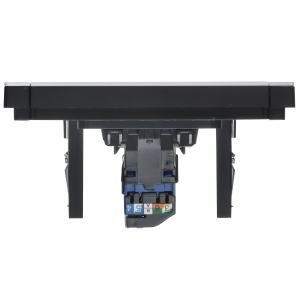 FORTE&PIANO Розетка компьютерная RJ45 кат.6 FP231M металл белый IEK