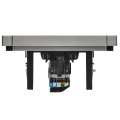 FORTE&PIANO Розетка компьютерная RJ45 кат.5E FP532 сталь IEK