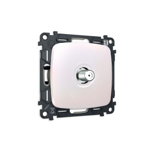 MO213050 Комплект механизма TV розетки SAT 5-2400MHz 3.5dB OMEGA Жемчуг QUANT OP2130, VM215 AMBRELLA VOLT