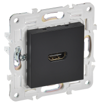 SKANDY Розетка HDMI SK-H01Bl черный IEK