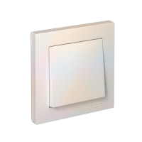 ATLASDESIGN 1-клавишный ВЫКЛЮЧАТЕЛЬ, сх.1, 10АХ, в сборе, быстрозажим. клем., ЖЕМЧУГ ATN000412S