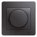 Светорегулятор поворотный Schneider Electric GLOSSA, 630 Вт, графит, GSL001337