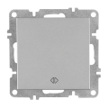Arvia Electric, L/K Механизм, Выключатель одноклавишный перекресный, (серебро)