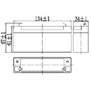Аккумуляторные батареи MNB Battery MM 5-12