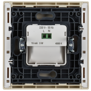 FORTE&PIANO Подсветка LED встраиваемая FP457 ваниль IEK