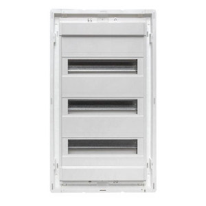 Основание силового щита Nova с DIN-рейками 36мод. IP41 PROxima EKF nv-pbase-36