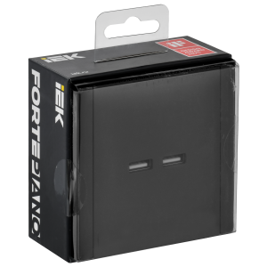 FORTE&PIANO Розетка USB A+A 3,1А FP149 черный IEK