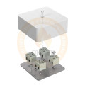 Коробка огнестойкая для кабель-канала 40-0450-FR10.0-4 Е15-Е120 75х75х30 Промрукав 40-0450-FR10.0-4