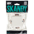 SKANDY Выключатель 1-клавишный перекрестный 10А SK-V03W арктический белый IEK
