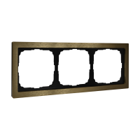 ARTGALLERY PURE 3-постовая РАМКА, МЕТАЛЛ ЛАТУНЬ GAL312203