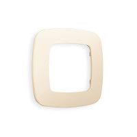 OF140331 Рамка OMEGA Ecta Бежевый матовый 1-ая AMBRELLA VOLT