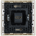 FORTE&PIANO Розетка HDMI FP440 ваниль IEK