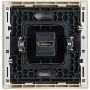 FORTE&PIANO Розетка HDMI FP440 ваниль IEK