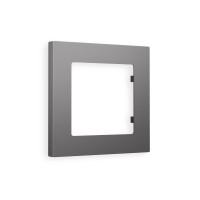 AF220651 Рамка ALFA Techno Антрацит серый 1-ая AMBRELLA VOLT