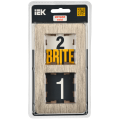 BRITE Рамка 2-местная РУ-2-1-Бр металл шампань RE AL IEK