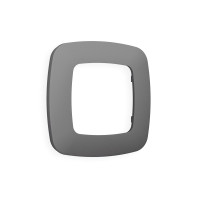 OF140651 Рамка OMEGA Ecta Антрацит серый 1-ая AMBRELLA VOLT