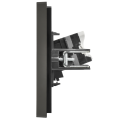 FORTE&PIANO Розетка компьютерная двойная RJ45 кат.5E FP333 серый IEK