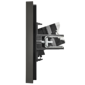 FORTE&PIANO Розетка компьютерная двойная RJ45 кат.5E FP333 серый IEK