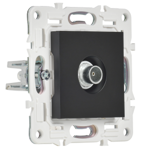 SKANDY Розетка TV оконечная SK-A12Bl черный IEK