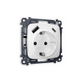 MO110010 Комплект механизма электрической розетки OMEGA Белый глянец 2USB AC 20W быстрая зарядка сз QUANT OP1100, VM160 AMBRELLA VOLT
