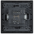 FORTE&PIANO Выключатель 1-клавишный перекрестный 10А FP612M металл шампань IEK