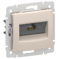 IEKVALENA Розетка компьютерная RJ45 категория 6 UTP 6945461 песочный IEK
