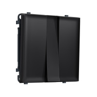 MS805010 Комплект механизма 3-кл выключателя SIGMA Черный матовый 10A-250V QUANT PRO (SP8050, PR133)