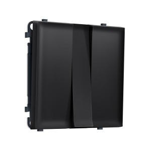 MS805010 Комплект механизма 3-кл выключателя SIGMA Черный матовый 10A-250V QUANT PRO (SP8050, PR133)