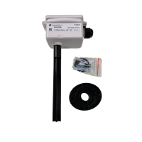 Датчик CO₂ канальный, RS485 Modbus 145мм ~15…24В/⎓15…24В