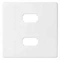 Накладка на розетку 2xUSB Simon SIMON 82, скрытый монтаж, белый, 8201090-030