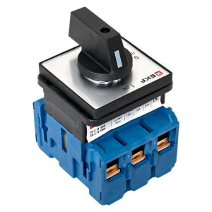 Переключатель кулачковый ПК-2-13 3П 100А ВКЛ-ВЫКЛ EKF pk-2-13-100