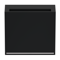 Накладка для выключателя карточного, S70 черный матовый