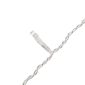 Гирлянда светодиодная Бахрома со снежинками 2.4х0.9м 150LED бел. 7.5Вт 230В IP20 с контроллером 8 режимов Neon-Night 255-075