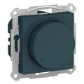 ATLASDESIGN СВЕТОРЕГУЛЯТОР (диммер) поворотно-нажимной, LED, RC, 400Вт, механизм, ИЗУМРУД ATN000823