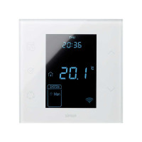 Simon 100 Белый глянец Термостат электронный Simon iO 10A 230В~