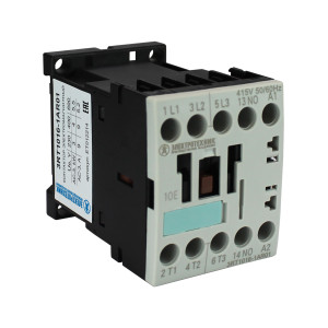 Контактор электромагнитный3RT1016-1AR00, 3-пол., 9A, AC-3, 4кВт/400V, 415V AC, 50/60Гц, типоразмер S00, винтовые клеммы, IP20 (ЭТ)