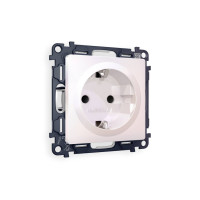 MA207010 Комплект механизма электрической розетки ALFA Жемчуг сз с шторками QUANT AP2070, VM141 AMBRELLA VOLT