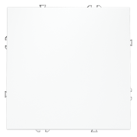 Выключатель с самовозвратом встраиваемый VOLTUM S70 одноклавишный 10А, (белый матовый)