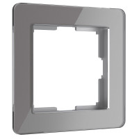 W0012704/ Рамка на 1 пост Acrylic (графит)