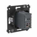 Диммер поворотный СП Avanti Черный матовый DKC 4412133