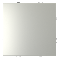 Перекрестный переключатель встраиваемый VOLTUM S70 одноклавишный 10А, (сталь)