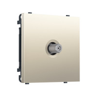 MS553050 Комплект механизма TV розетки SAT SIGMA Шёлк 5-2400MHz 3.5dB QUANT PRO (SP5530, PR215)