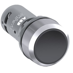 Кнопка CP1-30B-10 черная без фиксации 1HO ABB 1SFA619100R3076