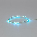 Гирлянда светодиодная Роса 2м 20LED бирюз. 2Вт 4.5В IP20 провод прозр. Neon-Night 303-004