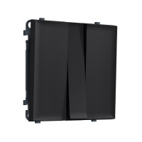MS985010 Комплект механизма 3-кл выключателя SIGMA Черный Мягкое касание 10A-250V QUANT PRO (SP9850, PR133)