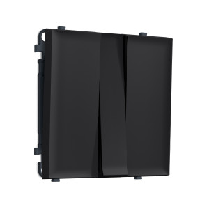 MS985010 Комплект механизма 3-кл выключателя SIGMA Черный Мягкое касание 10A-250V QUANT PRO (SP9850, PR133)